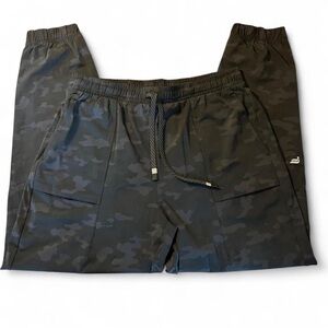 Fabletics Black Camo Track Pants